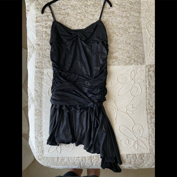 BCBG Little Black Cocktail Dress - Picture 4 of 7